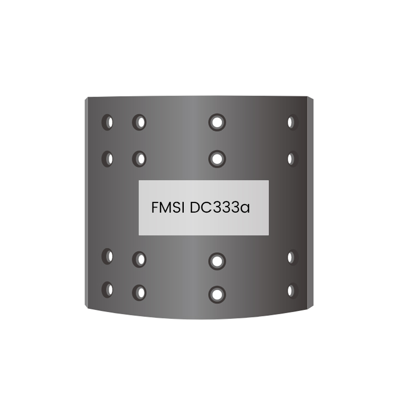 DC333a لنت ترمز قطعات سیستم ترمز خودکار 18 میلی متر ضخامت