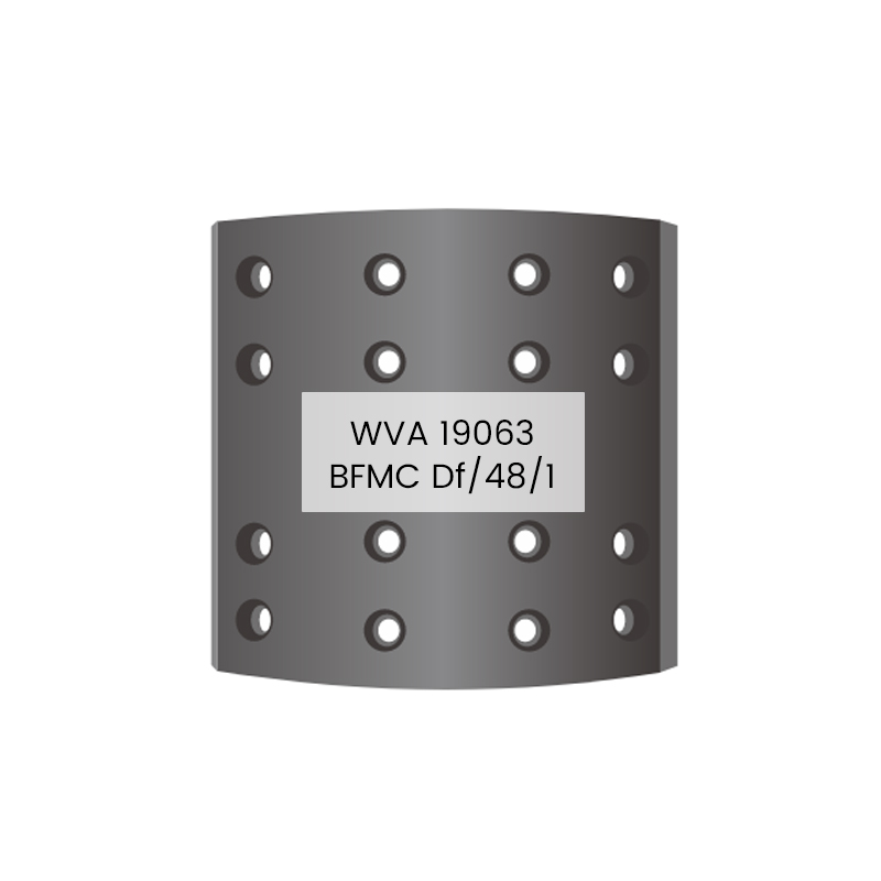 لنت ترمز کامیون 19063 Df/48/1 برای BOVA,DAF