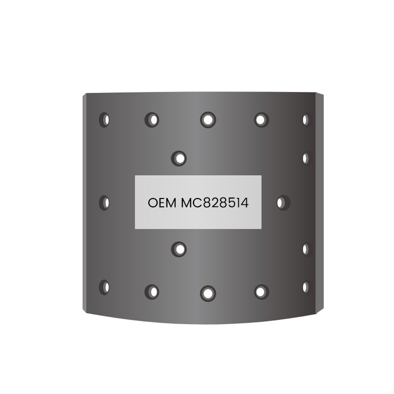قطعات سیستم ترمز خودکار لنت ترمز MC828514 برای MITSUBISHI 8 سوراخ