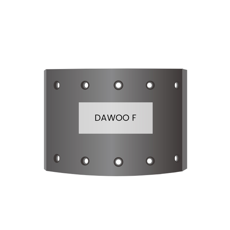 DAWOO F لنت ترمز کره کامیون ترمز قطعات خودرو ضخامت 16 میلی متر
