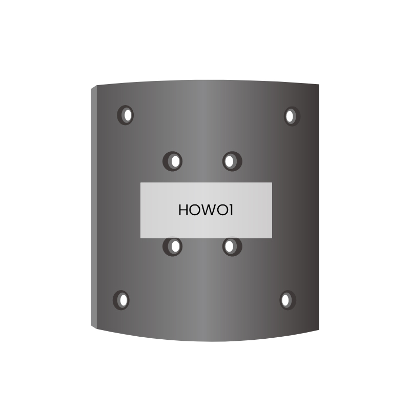 لنت ترمز قطعات خودرو چینی HOWO1